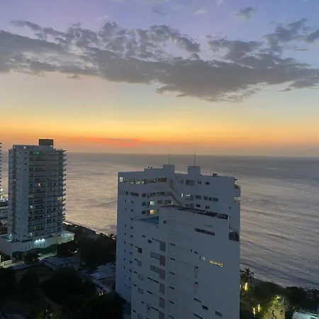 Apartamento Full Equipado Primera Linea De Playa Puerto de Gaira Exterior photo