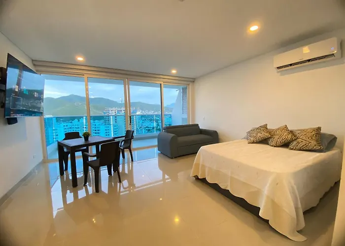 Apartamento Full Equipado Primera Linea De Playa
